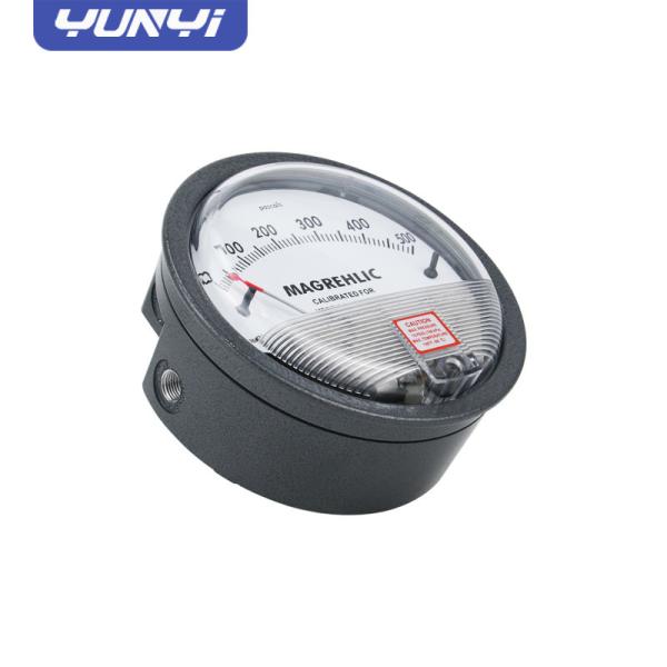 -70 - 40Kpa NPT Connection Accuracy ±2% FS Differential Pressure Gauge For Air Gas