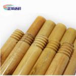65-150cm Cleaning Mop Handle Natural Painted Plastic Coated Wooden Mop Handle