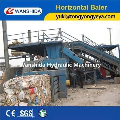 Wholesale Horizontal Baler Machine For Waste Paper from china suppliers