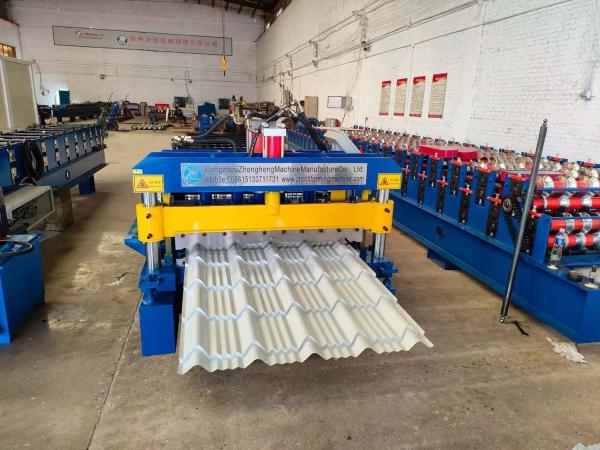 Hydraulic Glazed Tile Roll Forming Machine Color Steel Coil Galvanized Steel