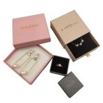 Coated Paper Luxury Slide Drawer Box Jewelry Packing Box with Customer Logo FSC