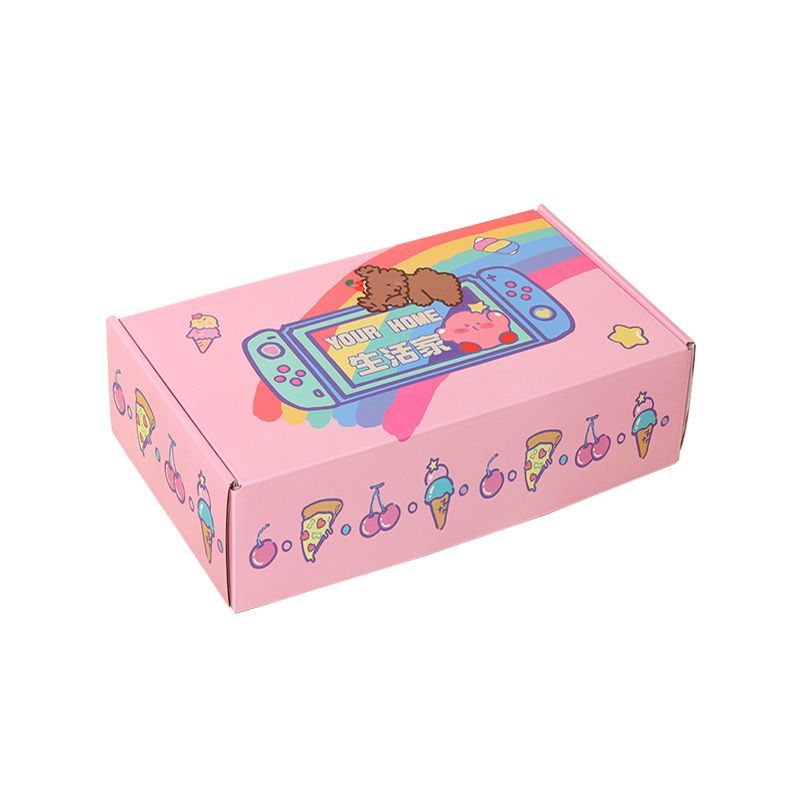 Custom Luxury Printed Logo Foldable Cardboard Kraft Paper Packaging Shipping Packing Mailer Christmas Gift Carton Box for Perfume Clothes Shoes Jewelry