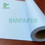 20LB Blue CAD Plotter Paper For Design Heat Resistant 440mm X 150m