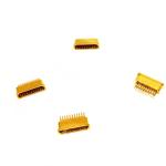 Aluminum Alloy Hermetic Socket J30J Series Connector Gold Plating