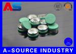 Color Reb White Blue Flip Off Cap Bottle Screw Caps Engraved With Custom Logo