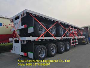 Wholesale Flatbed Container Semi Trailer Max Loading 60 Ton Cement Tanker Trailer from china suppliers