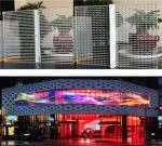 Commercial Advertising Transparent Glass LED Screen Outdoor SMD1921 1/ 2 Scan