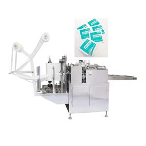 Wholesale Horizontal Alcohol Swab Machine Mechanical 3KW Wipes Packaging Machine from china suppliers