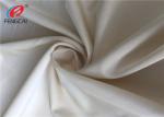 White Color Lycra Stretch 85% Ployester 15% Spandex Fabric For Sportswear