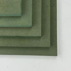 Wholesale Square Edge Green MDF Wood Board Multipurpose 700-750kg/M3 Density from china suppliers