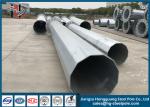 69kv Hot Dip Galvanized Steel Tubular Pole 50FT 55FT 60FT Octagonal Electric