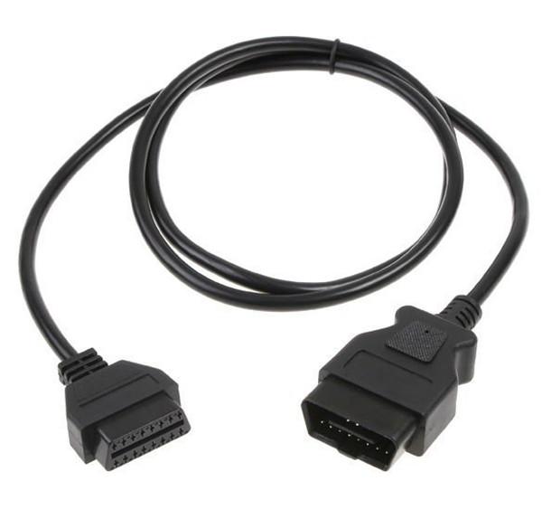 ELM327 OBD2 16 Pin Male To Female CABLE, J1962M to J1962F, OBD II Extension
