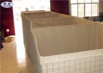 River Flood Protect Hesco Type Barriers Mil1 Welded Cages For Sand / Earth /