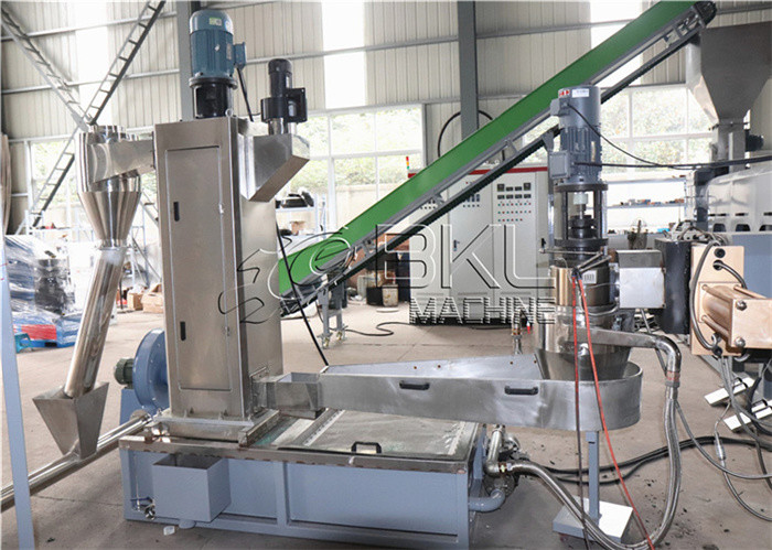 SJ120 Granulating Single Screw Plastic Extruder