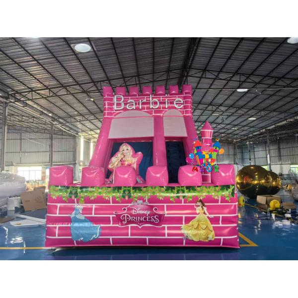 7x4x6M Commercial Colorful Theme Inflatable Slides Outdoor Inflatable Playground Water Slide