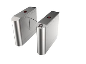 Wholesale 304 Stainless Steel High Security Automatic Flap Barrier Gate Turnstile With IC/ID Card Reader from china suppliers