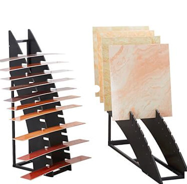 Wholesale Morden Design Decorative Display Stands , Ceramic Tile Sample Display Rack from china suppliers