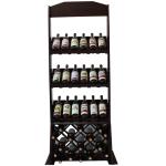 Pine Wood Wine Storage Display Stand Display Shelf Wine Display Rack Natural