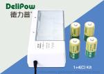 4 Rechargeable Batteries 3000mah , Nimh Battery Charger OEM Available