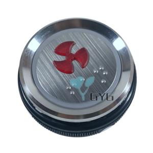 Wholesale STAINLESS STEEL ROUND CONTROL ELEVATOR SWITCH BUTTON DC12V/24V from china suppliers