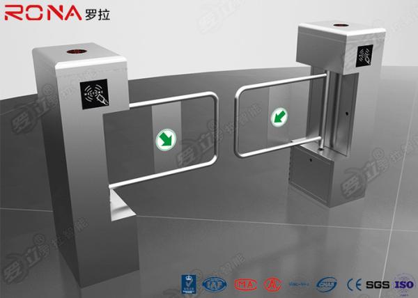 Waterproof Stainless Swing Gate Turnstile Biometric System Access Control