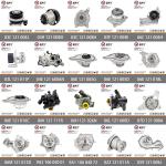 ODM Audi A6 Water Pump 94810601104 94810601102 94810601103