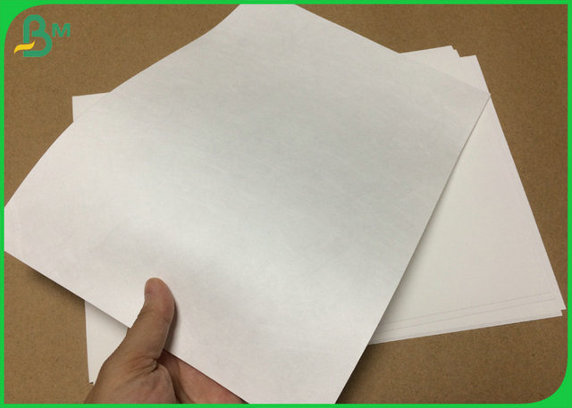 1073D 1082D White Inkjet Coated Tyvek Desktop Printing For Sport Number Cloth 