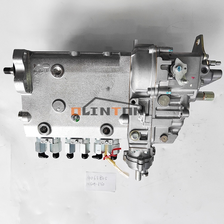 Diesel Pump Assembly for 6D102 Engine on PC200-6/PC220-6 Excavator OEM 4063845 101609-3760