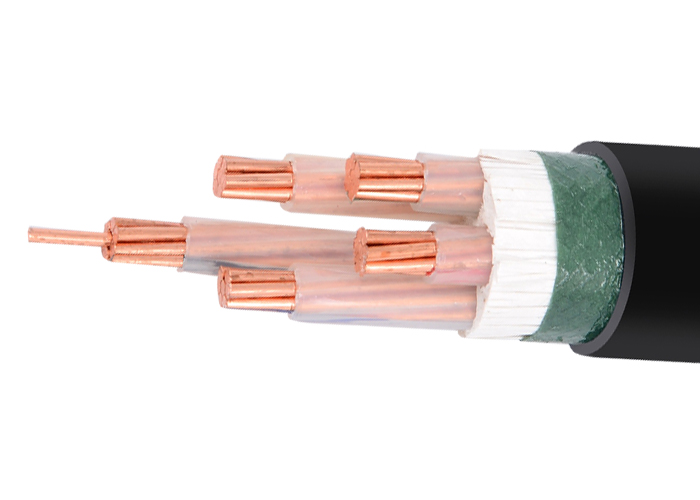XLPE Insulation Steel Tape Armour PVC Sheathed U1000 RVFV Cable Copper Condutor