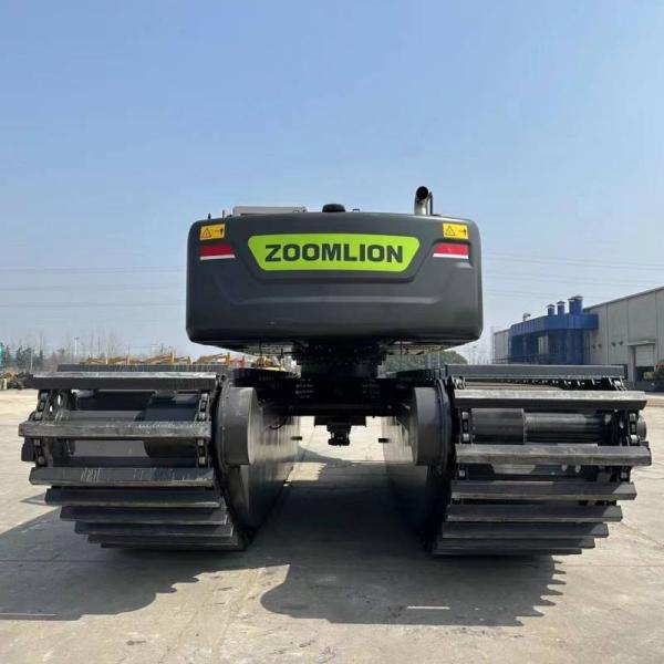 Universal Amphibious Excavator Pontoon for Swamp Canal Digging