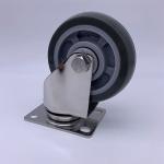 SS Industrial Stainless Steel Caster Wheels Harsh environments 4 Inch