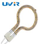 Quartz Ring Infrared Lamps , Infrared Heat Lamp Tube 8mm diameter: