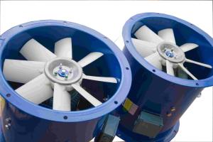 Wholesale Three Phase Sickle Blade 2900 rpm Industrial Axial Fan 400mm Blade from china suppliers