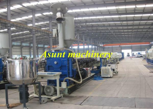 160-450mm PlasticPE Pipe Production Line HDPE Water Gas Pipe Extrusion Machine