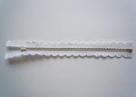 Beautiful Lace Nylon Zippers Invisible Zipper For Readymade Garments Wholesale