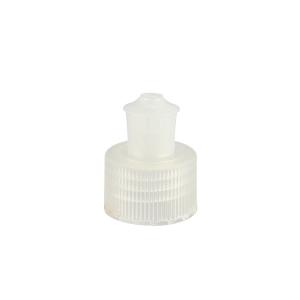 Wholesale Transparent 28/410 Push Pull Cap Plastic Screw Caps For Detergent And Cleaner Dispensers from china suppliers