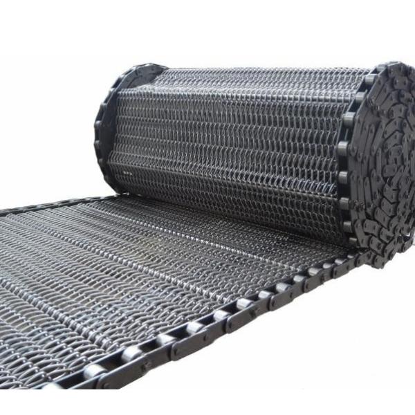 Welded Wire Movement Mesh Conveyor Belt 1m-50m For Industrial Use