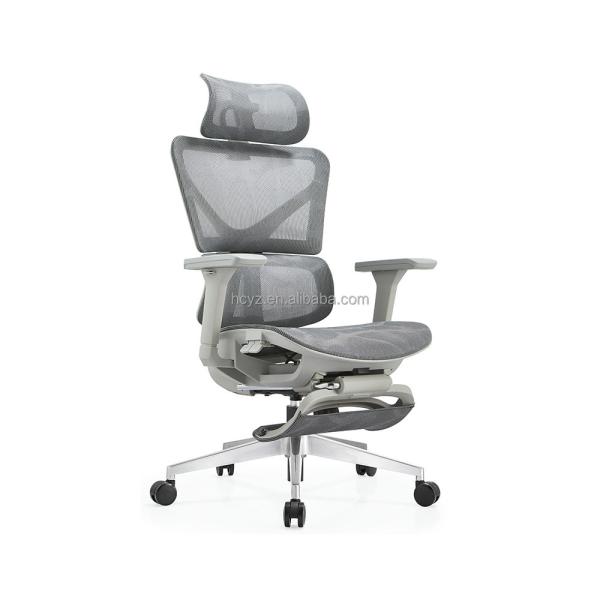 Mesh Fabric Executive Chair High End Swivel Office Chair with Adjustable Back Support