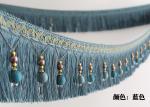Handmade fashionable chain beads lace tassels fringes for curtain/sofa/pillow