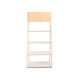 Eco Friendly 4-Tier Cosmetic Display Stand Retail Store Display Shelf