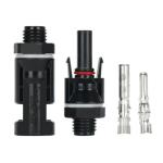 Male Female Solar Panel Wire Connector , MC4 Photovoltaic Connector