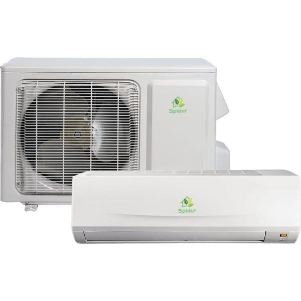 PVC Wall Mounted Heating And Cooling Units Self Diagnose For Bedroom Auto