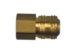 1/4'' Nominal Brass compressed air quick release coupling Pneumatic Quick