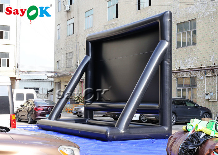 Inflatable Theater Screen 7x5mH High Clear Airtight Inflatable Movie Screen