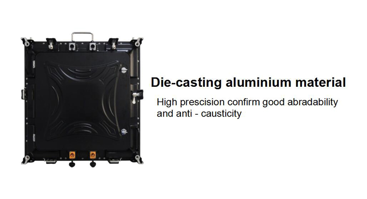 SMD P4 Outdoor Led Screen , Big Viewing Led Video Panel White LED Lamp Type