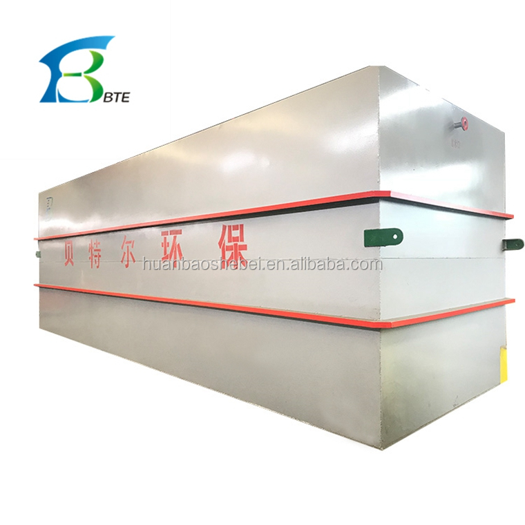 Condition Compact Buried Domestic Sewer Water Treatment Plant 10*6M with and Performance