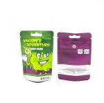 Weed Bags Child Resistant Bag Plastic Packaging Doypack Colorful Digital