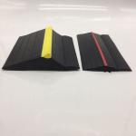 Black and Yellow 5"X1.18" Heavy Duty Weather Defender Garage Door Threshold Trim
