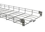 Zinc Plated Grid Cable Tray 3m Wire Mesh Cable tray 50mm X 25mm