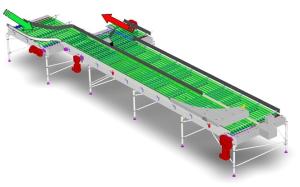 Wholesale Dynamic Buffer Platform Bottle Conveyor System Belt For Water Beverage Production Lines from china suppliers